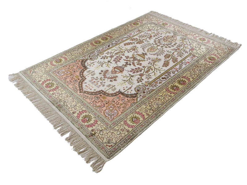 Kinesisk silke Tæppe 179x124cm - Orientalsk tæppe