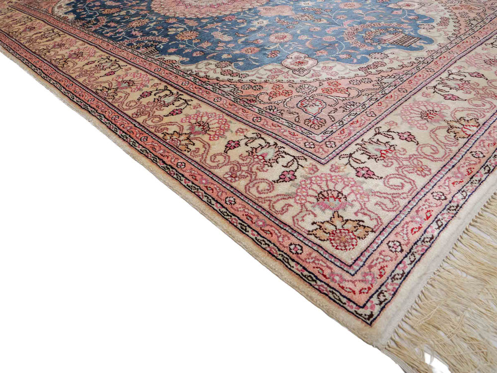 Kinesisk silke Tæppe 192x123cm - Orientalsk tæppe
