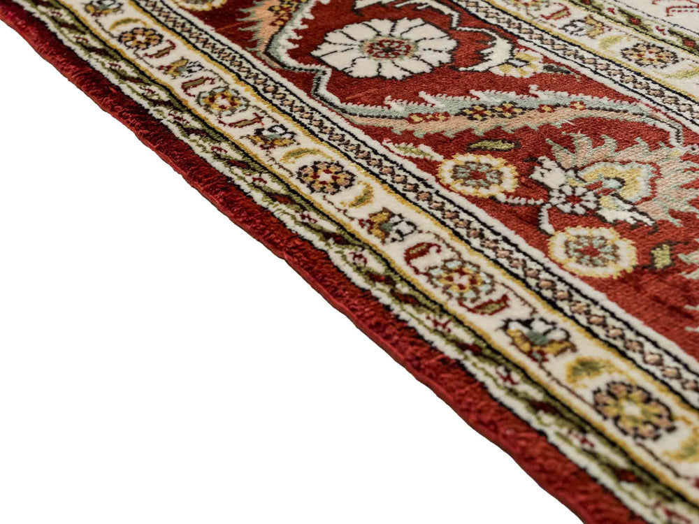 Kinesisk silke Tæppe 193x121cm - Orientalsk tæppe