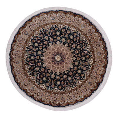Tabriz - 50 Raj Tæppe 200x200cm - Persisk tæppe