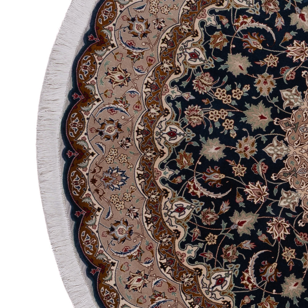 Tabriz - 50 Raj Tæppe 200x200cm - Persisk tæppe