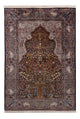 Kashmirsilke Tæppe 185x122cm - Orientalsk tæppe