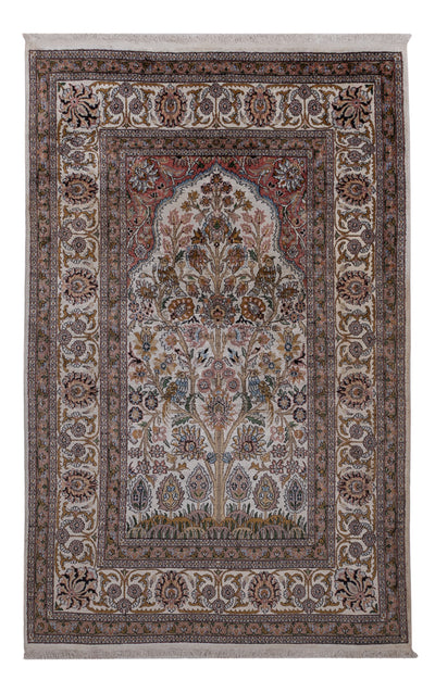 Kashmirsilke Tæppe 116x186cm - Orientalsk tæppe