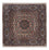 Persisk tæppe - Classic firkantet  - 176 x 176 cm - mørk beige