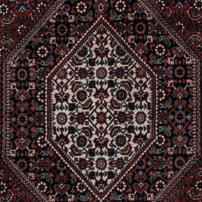 Persisk tæppe - Bijar - 200 x 130 cm - mørk beige