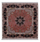 Tabriz - 50 Raj Tæppe 199x198cm - Persisk tæppe