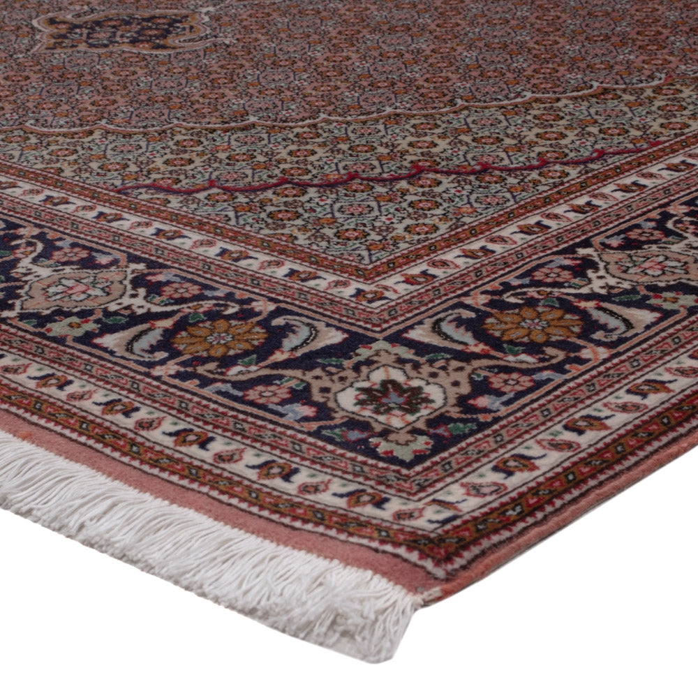 Perserteppich - Täbriz - Royal - 200 x 150 cm - dunkelbeige