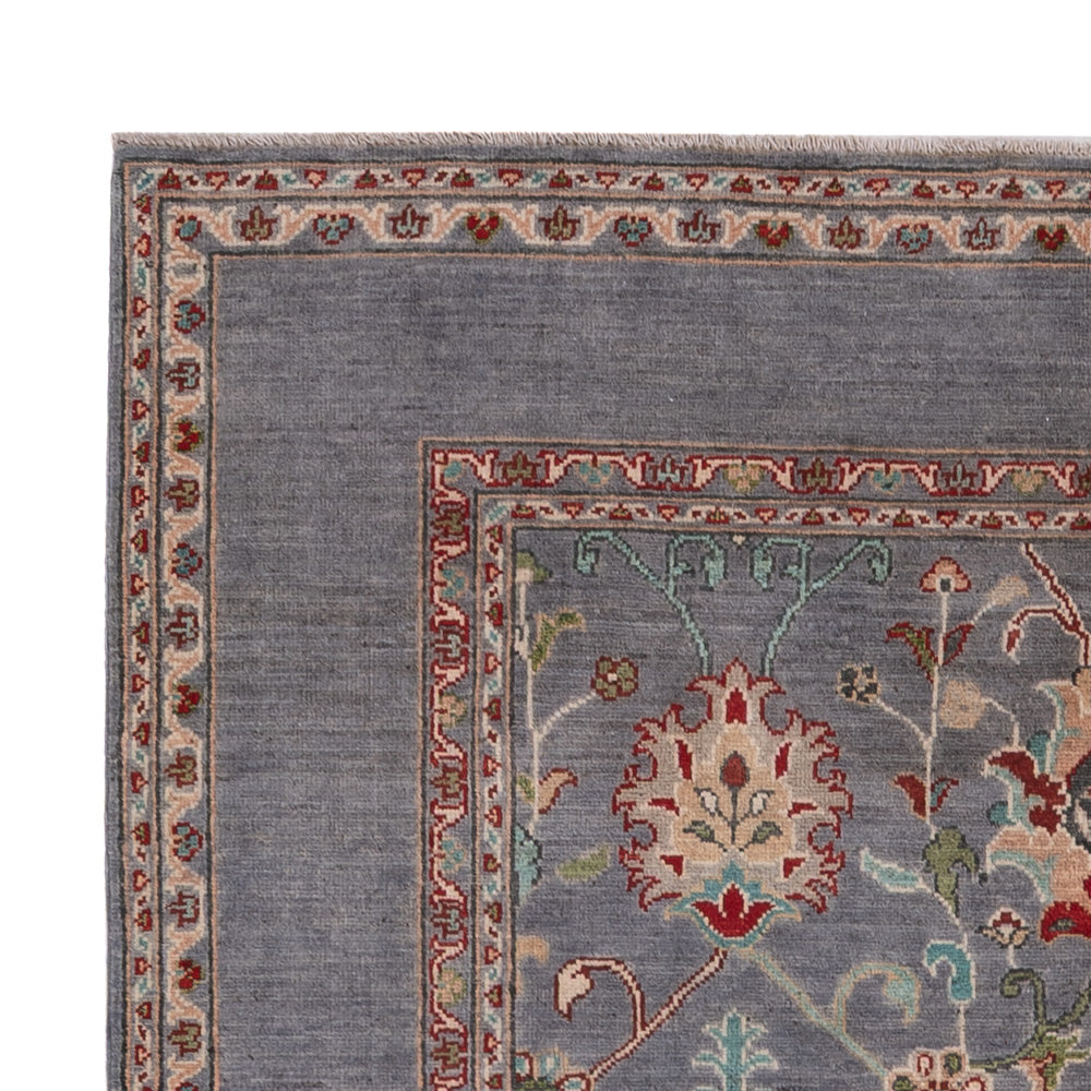 Ziegler Teppich - 235 x 168 cm - grau