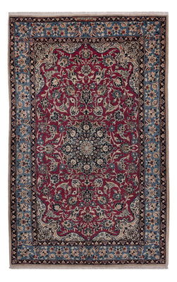 Persisk tæppe - Isfahan - Premium - 243 x 151 cm - mørk beige
