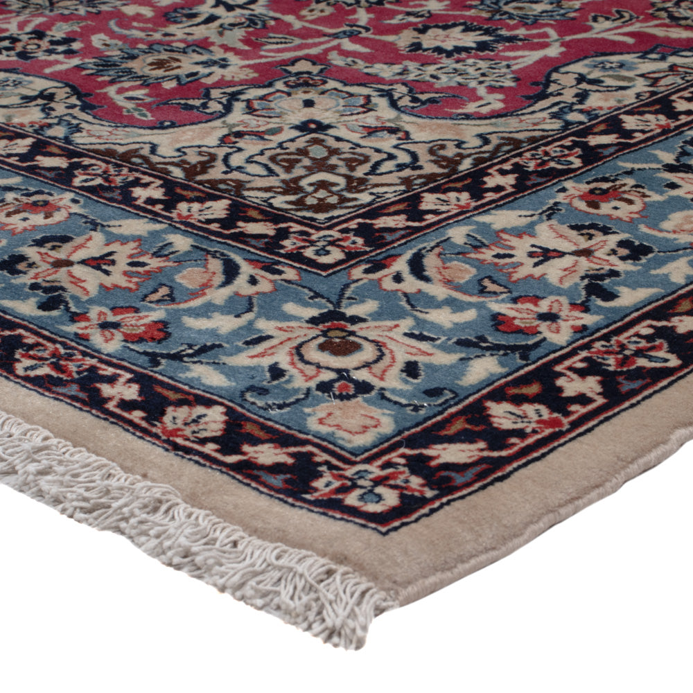Persisk tæppe - Isfahan - Premium - 243 x 151 cm - mørk beige