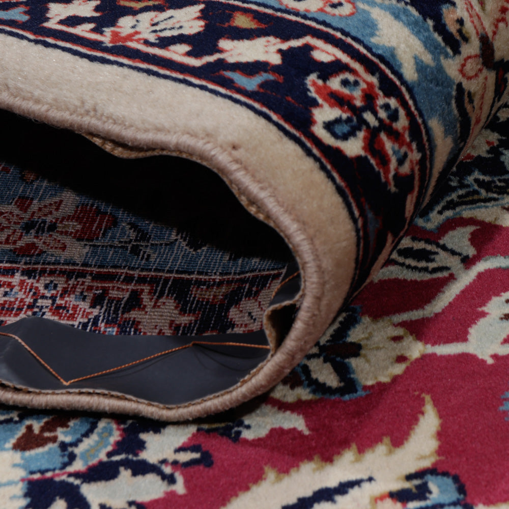 Persisk tæppe - Isfahan - Premium - 243 x 151 cm - mørk beige