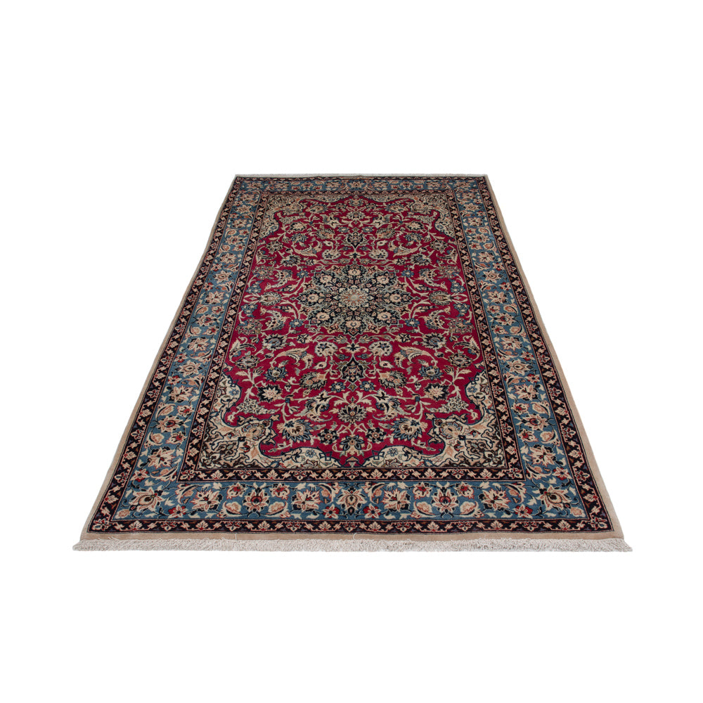 Persisk tæppe - Isfahan - Premium - 243 x 151 cm - mørk beige