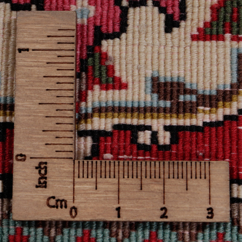 Perserteppich - Ghom - 204 x 140 cm - dunkelblau