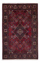 Persisk tæppe - Nomadisk - 248 x 160 cm - mørkerød