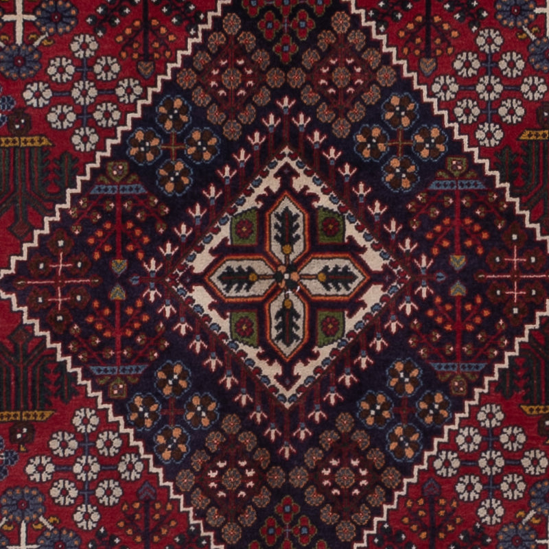 Persisk tæppe - Nomadisk - 248 x 160 cm - mørkerød
