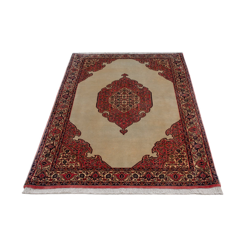 Persisk tæppe - Bijar - 174 x 112 cm - olivengrøn