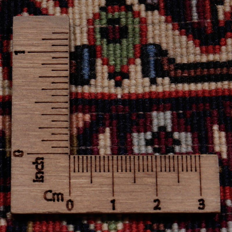 Persisk tæppe - Bijar - 174 x 112 cm - olivengrøn