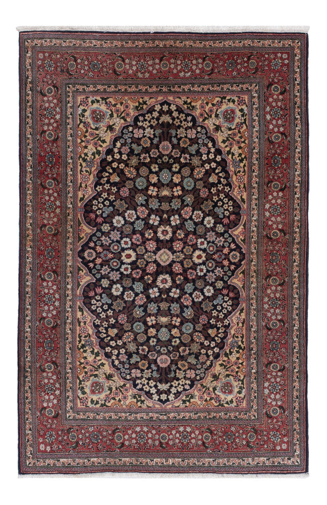 Orientalsk tæppe - Hereke - 184 x 118 cm - mørk beige