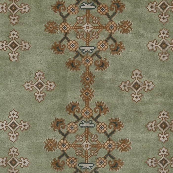 Persisk tæppe - Nomadisk - 227 x 145 cm - mørk beige