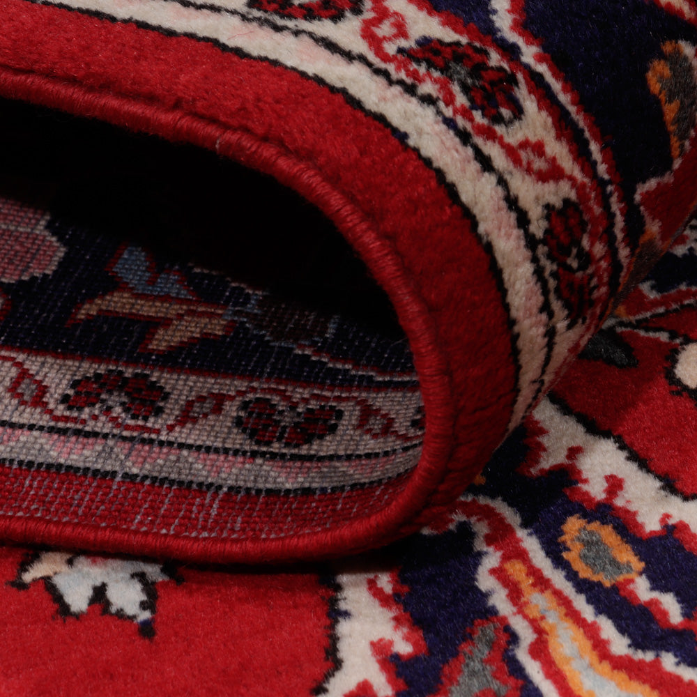 Persisk tæppe - Keshan - 194 x 131 cm - blå