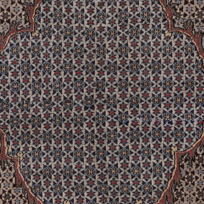 Persisk tæppe - Tabriz - Royal - 202 x 135 cm - mørk beige