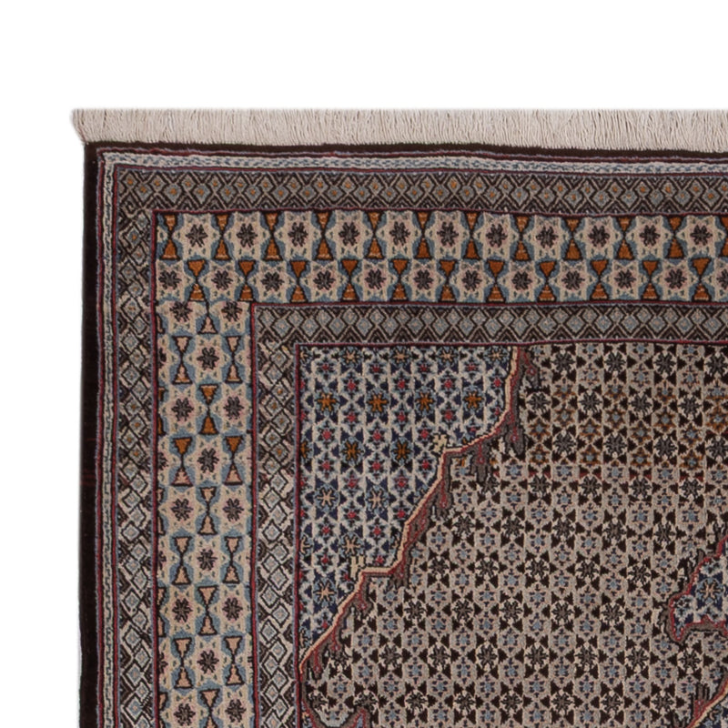 Persisk tæppe - Tabriz - Royal - 202 x 135 cm - mørk beige