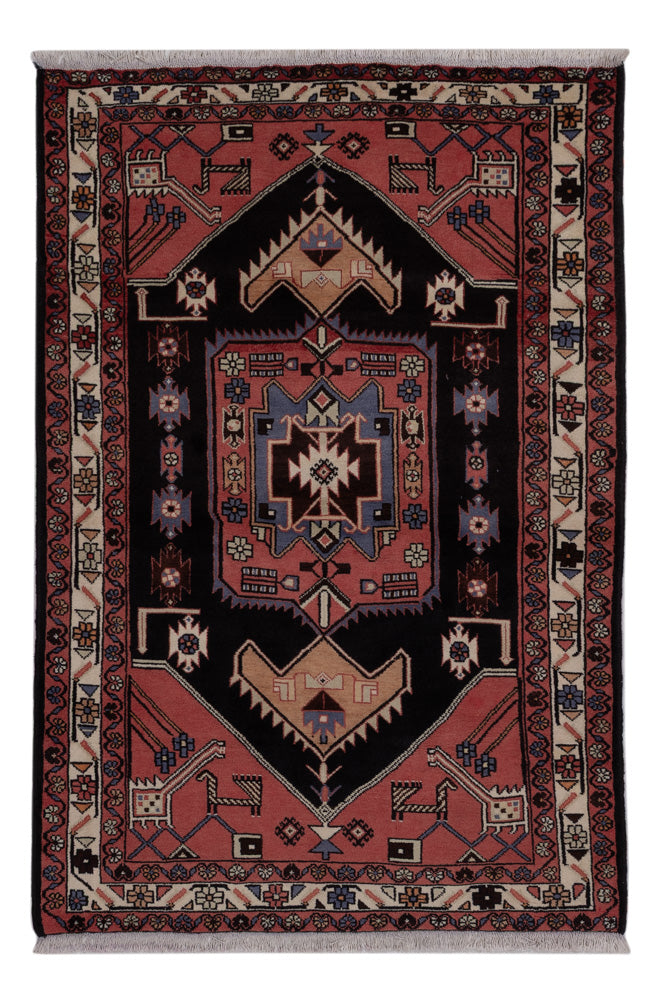 Perserteppich - Nomadic - 199 x 130 cm - dunkelblau