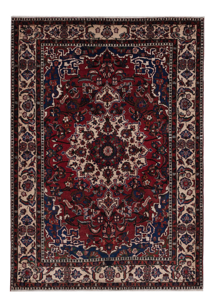 Persisk tæppe - Classic - 212 x 140 cm - mørkerød