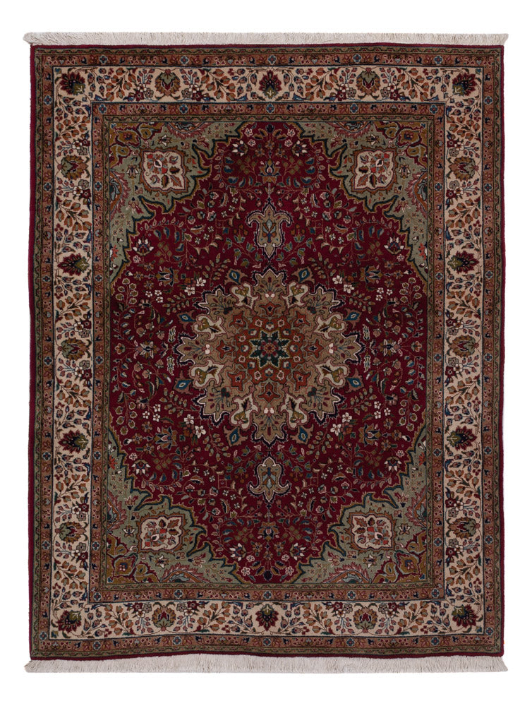 Tabriz Tæppe 195x147cm - Persisk tæppe