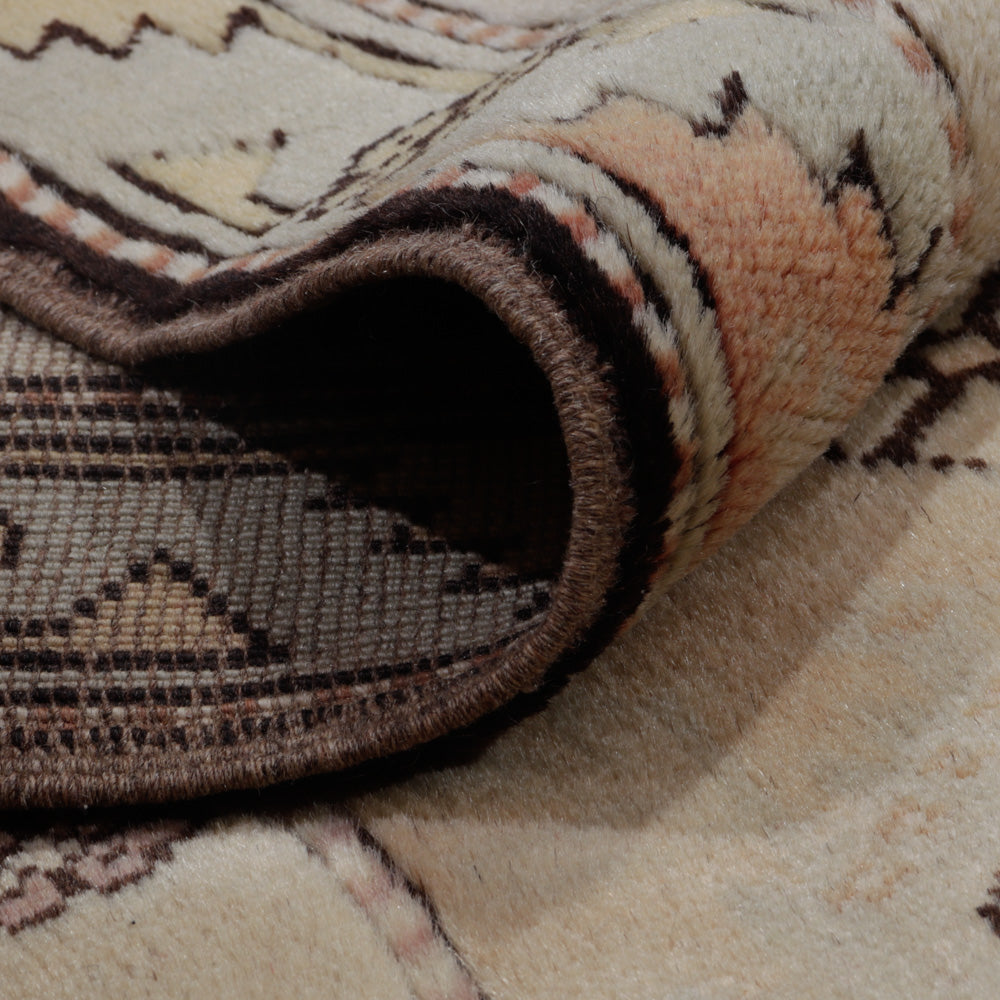 Seidenteppich - Kayseri - 280 x 200 cm - hellbeige