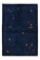 Persisk Gabbeh Tæppe 186x124cm - Uldtæppe