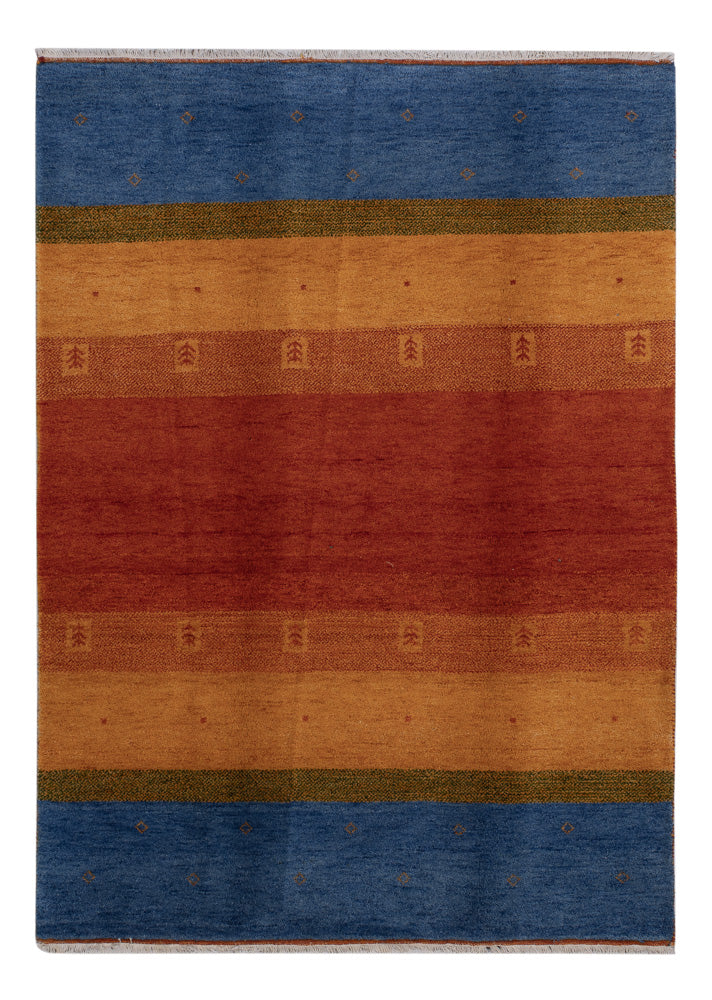 Persisk Gabbeh Tæppe 241x171cm - Uldtæppe