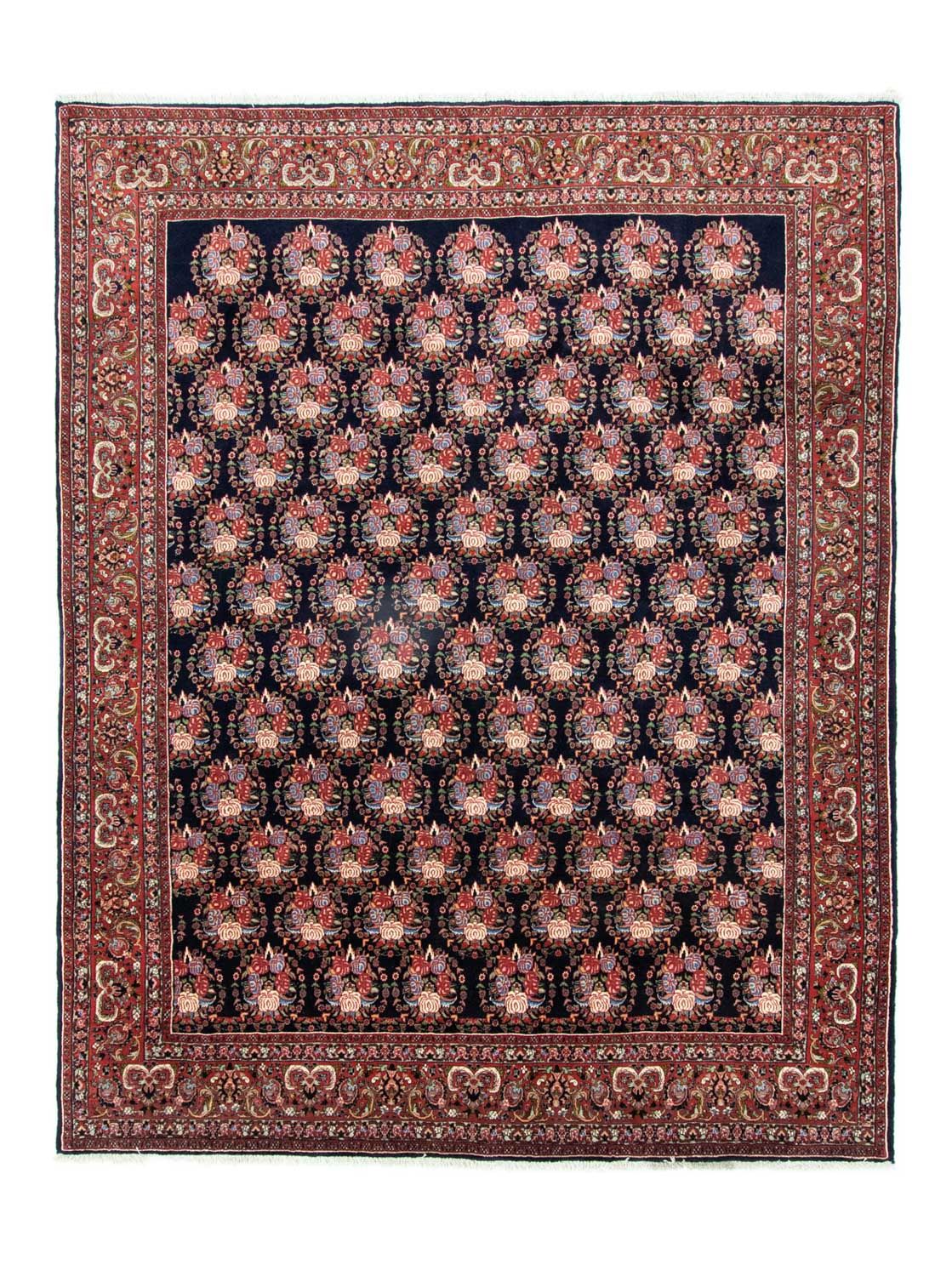 Persisk tæppe - Bijar - 265 x 205 cm - blå