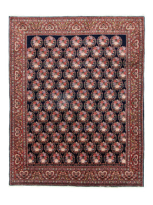 Persisk tæppe - Bijar - 265 x 205 cm - blå