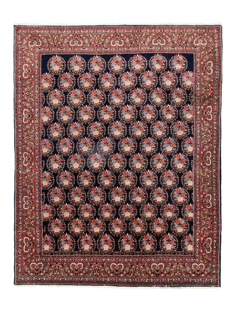 Persisk tæppe - Bijar - 265 x 205 cm - blå