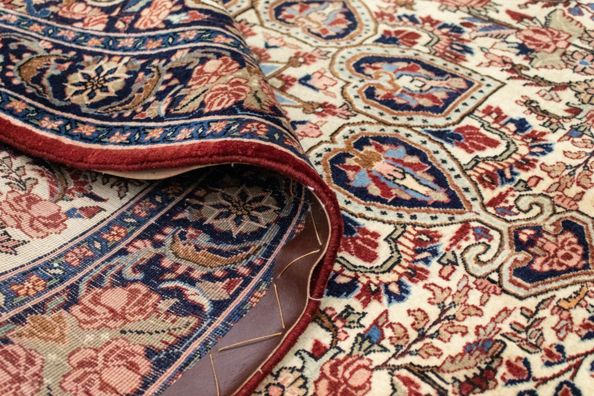 Persisk tæppe - Bijar - 197 x 140 cm - blå