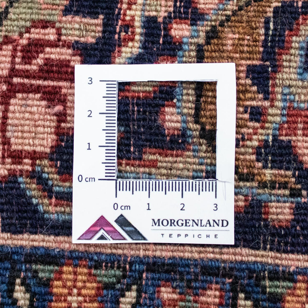 Persisk tæppe - Bijar - 197 x 140 cm - blå