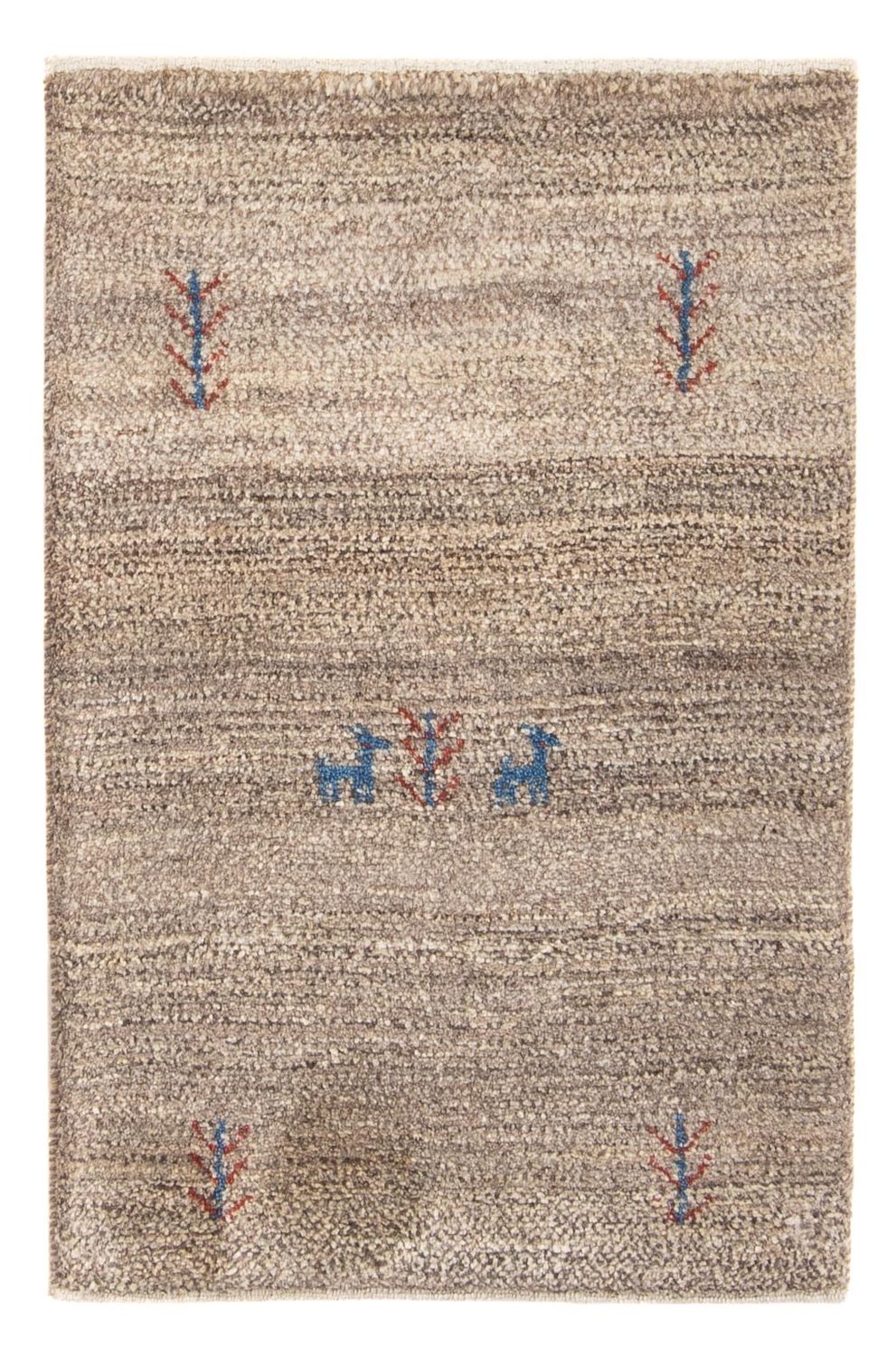 Gabbeh-tæppe - Persisk - 86 x 57 cm - natur