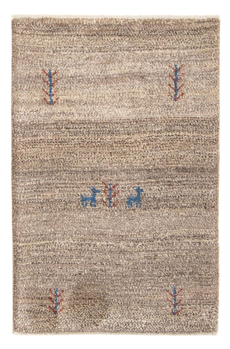 Gabbeh-tæppe - Persisk - 86 x 57 cm - natur