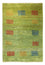 Gabbeh-tæppe - Persisk - 88 x 57 cm - grøn
