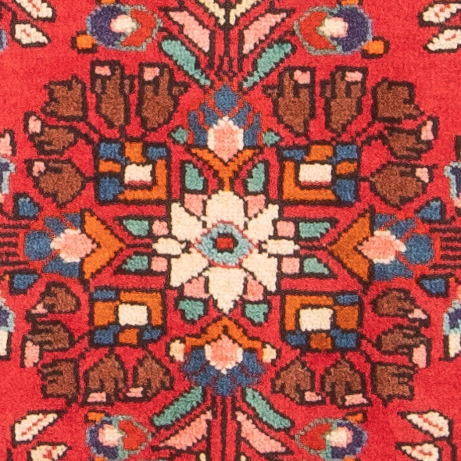 Persisk tæppe - Nomadisk - 81 x 63 cm - rød
