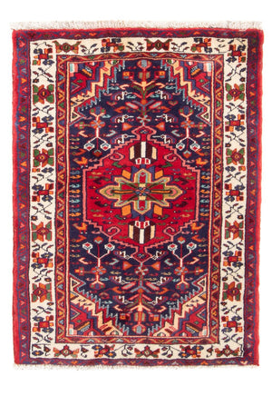 Persisk tæppe - Nomadisk - 88 x 62 cm - mørkeblå