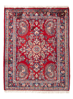 Persisk tæppe - Classic - 84 x 66 cm - rød