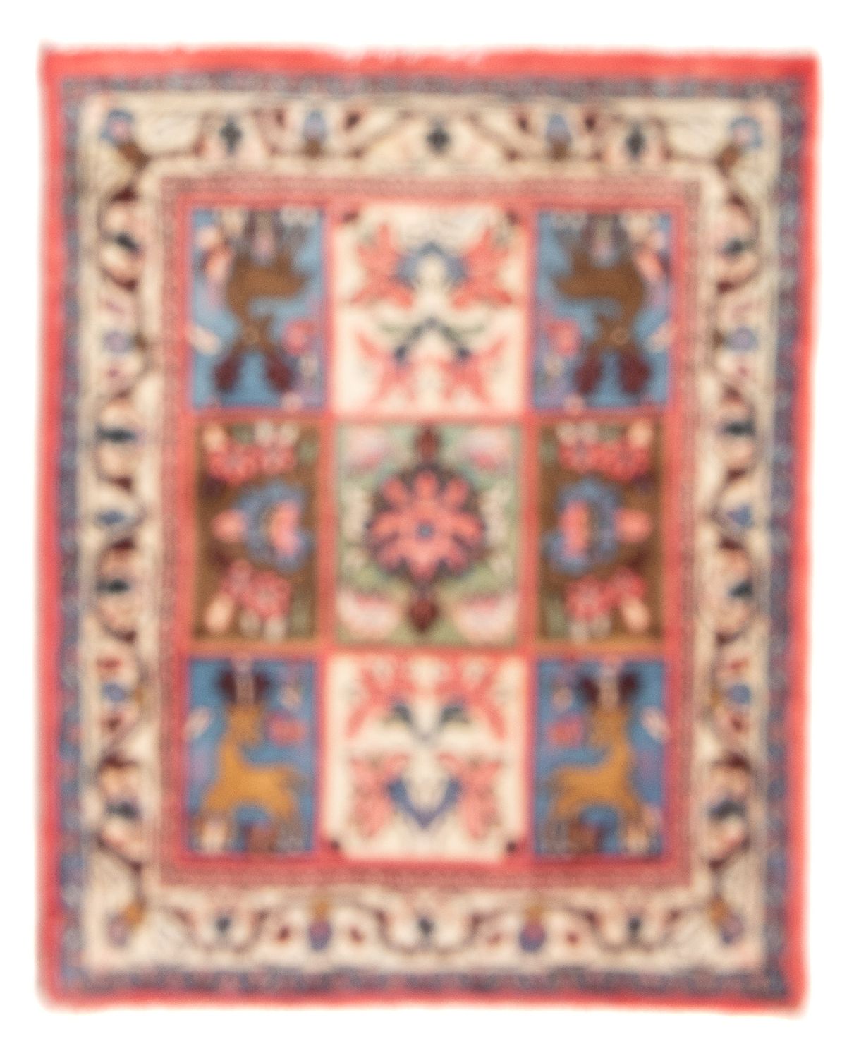 Persisk tæppe - Classic - 85 x 66 cm - flerfarvet