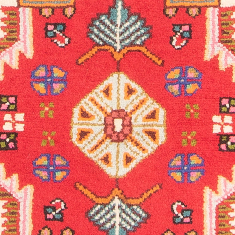 Persisk tæppe - Nomadisk - 91 x 65 cm - rød