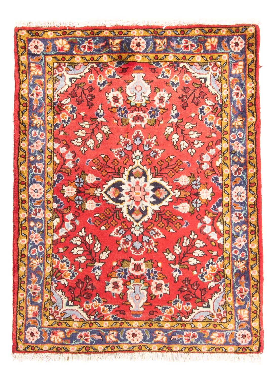 Persisk tæppe - Nomadisk - 95 x 72 cm - rød