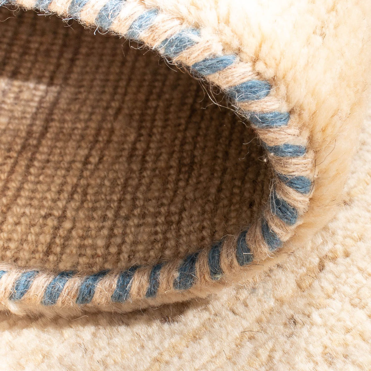 Gabbeh-tæppe - Persisk - 153 x 82 cm - beige