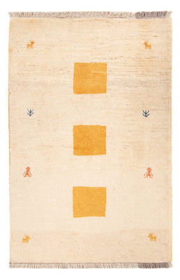 Gabbeh-tæppe - Persisk - 153 x 98 cm - beige