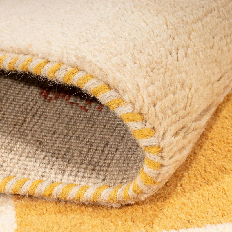 Gabbeh-tæppe - Persisk - 153 x 98 cm - beige