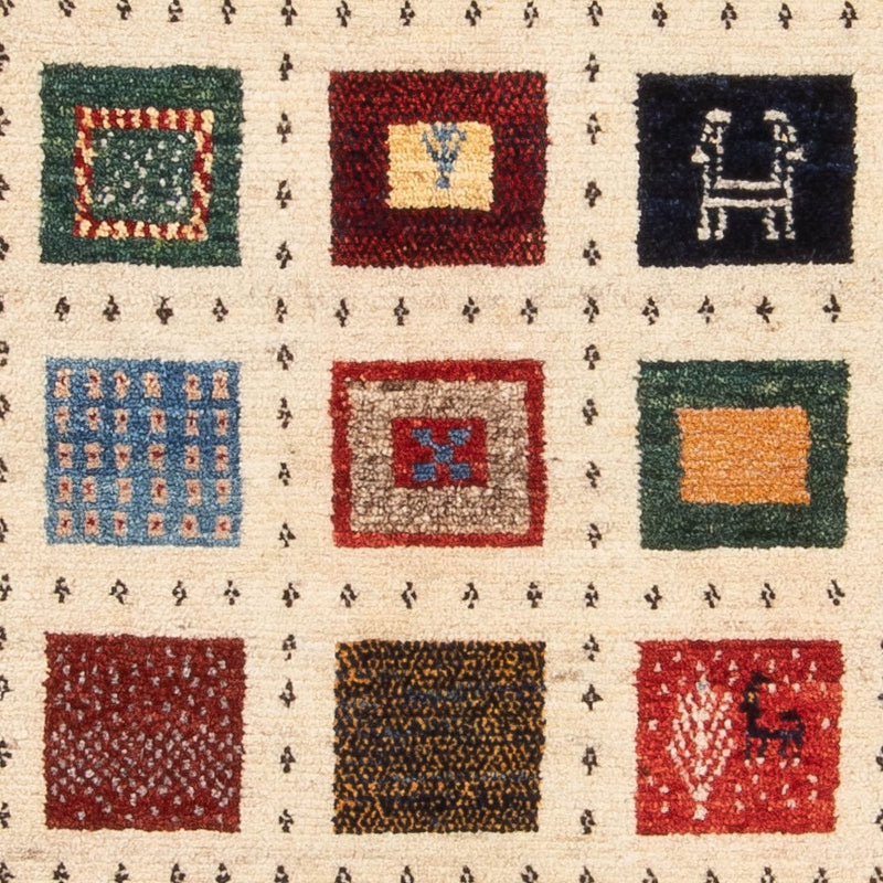 Gabbeh Tæppe - Loribaft Persisk - 156 x 94 cm - flerfarvet